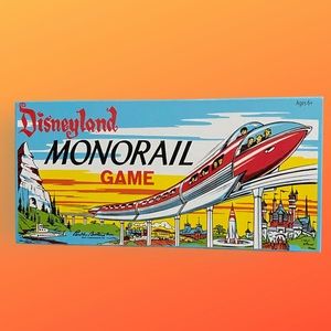 Vintage 50th Anniversary Disneyland Monorail Game